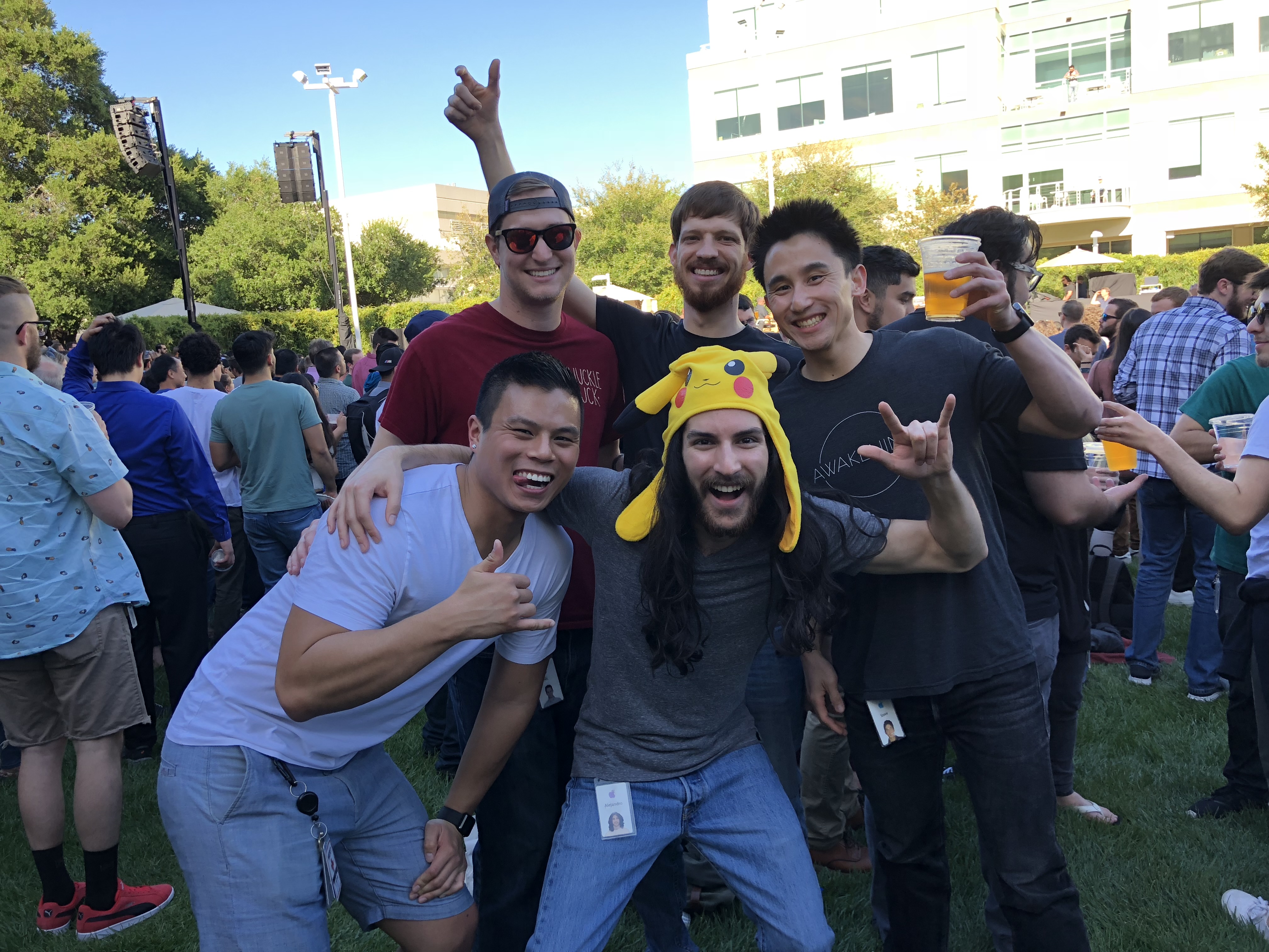 Another Apple Beer Bash moment
